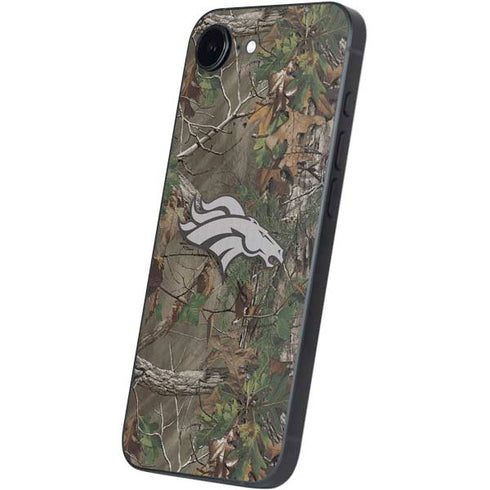 NFL Denver Broncos Realtree Xtra Green Camo iPhone 16e Skin