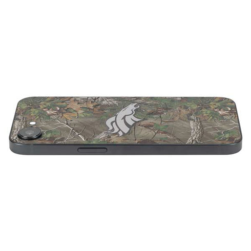 NFL Denver Broncos Realtree Xtra Green Camo iPhone 16e Skin