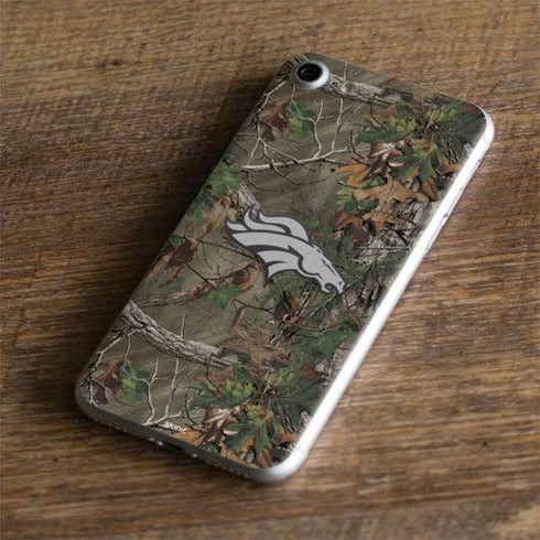 NFL Denver Broncos Realtree Xtra Green Camo iPhone 8 Skin