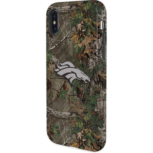 NFL Denver Broncos Realtree Xtra Green Camo iPhone X Pro Case