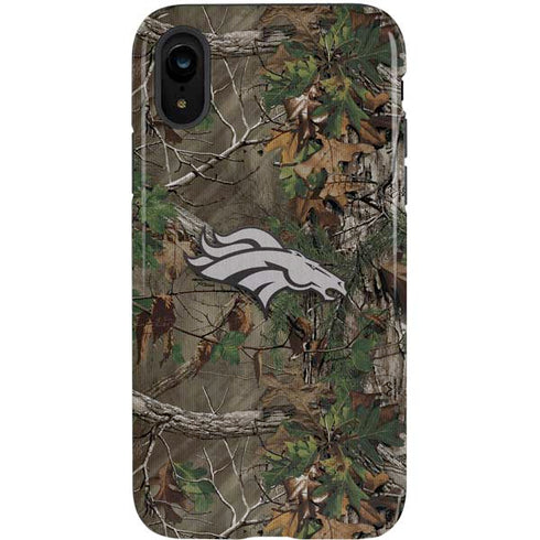 NFL Denver Broncos Realtree Xtra Green Camo iPhone XR Pro Case