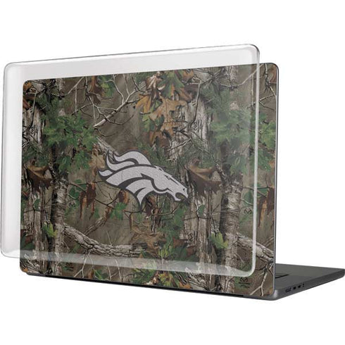 NFL Denver Broncos Realtree Xtra Green Camo MacBook Cases