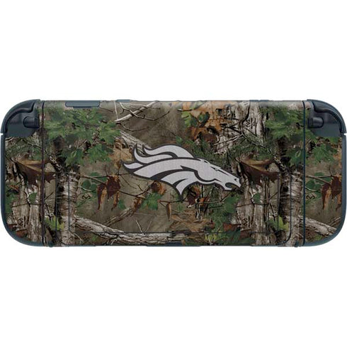 NFL Denver Broncos Realtree Xtra Green Camo Nintendo Switch 2 (2025) with Joy-Con Skin