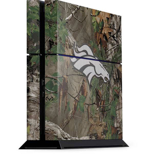 NFL Denver Broncos Realtree Xtra Green Camo PlayStation PS4 Skins