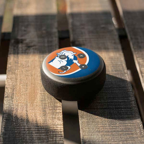 NFL Denver Broncos Retro Logo Amazon Echo Dot Skin