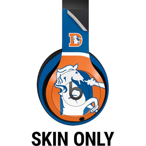 NFL Denver Broncos Retro Logo Beats Studio Pro Wireless Headphones Skin