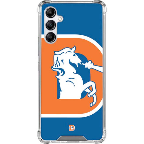 NFL Denver Broncos Retro Logo Gabb Phone 4 Clear Case