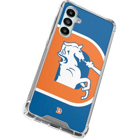 NFL Denver Broncos Retro Logo Galaxy A16 5G Clear Case