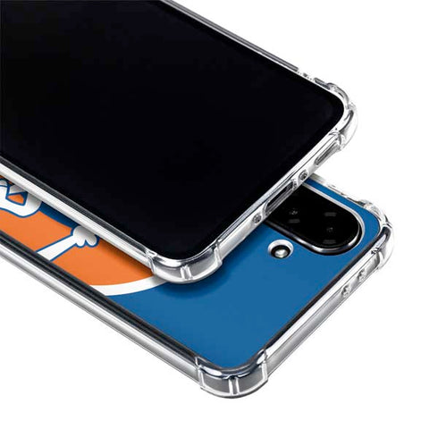 NFL Denver Broncos Retro Logo Galaxy A36 5G Clear Case