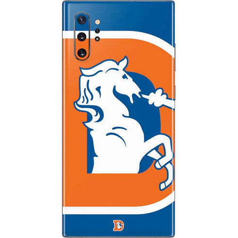 NFL Denver Broncos Retro Logo Galaxy Note 10 Plus Skin