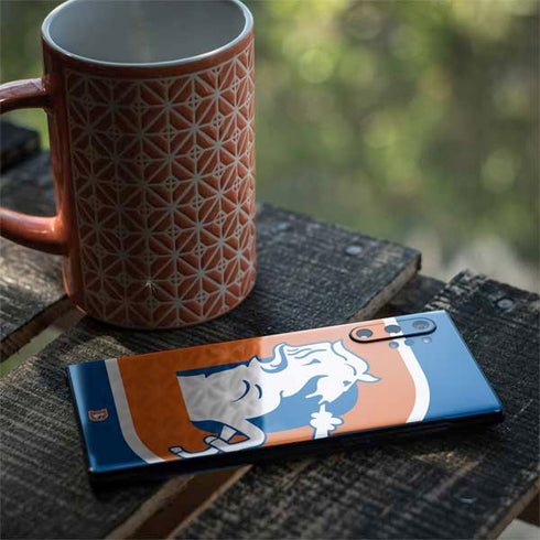 NFL Denver Broncos Retro Logo Galaxy Note 10 Plus Skin