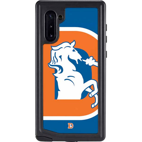 NFL Denver Broncos Retro Logo Galaxy Cases