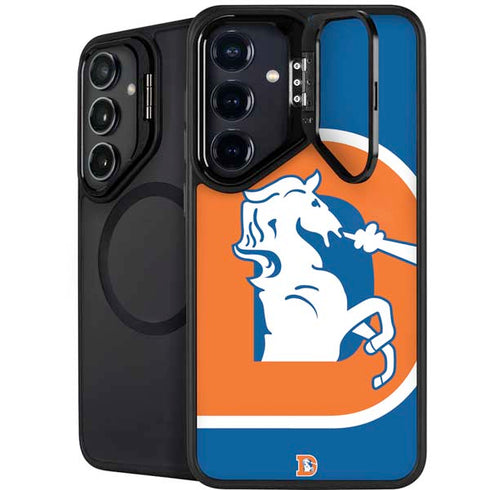 NFL Denver Broncos Retro Logo Galaxy S25 Kickstand Case