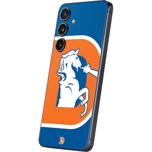 NFL Denver Broncos Retro Logo Galaxy S25 Plus Skin