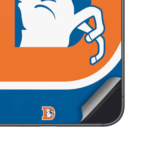 NFL Denver Broncos Retro Logo Galaxy S24 Skin