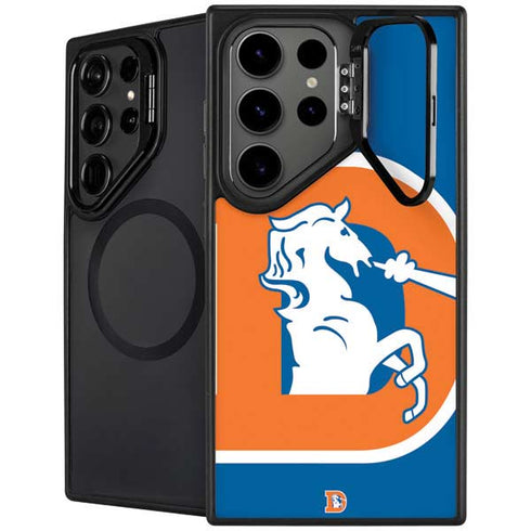 NFL Denver Broncos Retro Logo Galaxy S25 Ultra Kickstand Case