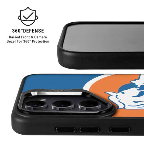 NFL Denver Broncos Retro Logo Galaxy S24 Ultra Kickstand Case