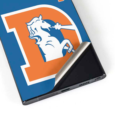 NFL Denver Broncos Retro Logo Galaxy S25 Ultra Skin