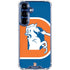 NFL Denver Broncos Retro Logo Galaxy S25 Clear Case