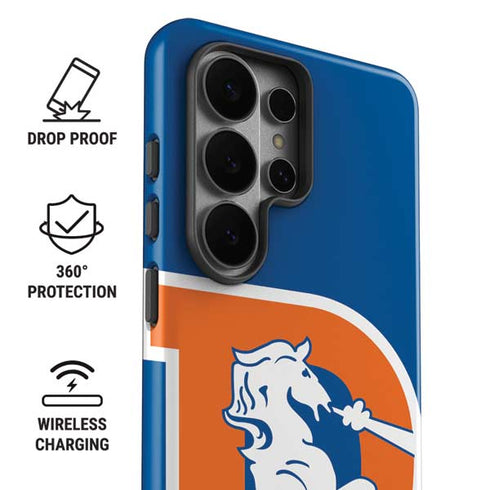 NFL Denver Broncos Retro Logo Galaxy S26 Ultra Impact Case