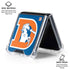 NFL Denver Broncos Retro Logo Galaxy Z Flip6 Clear Case