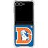 NFL Denver Broncos Retro Logo Galaxy Z Flip7 Clear Case