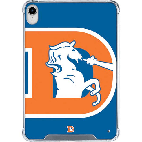 NFL Denver Broncos Retro Logo iPad 11th Gen (2025) Clear Case