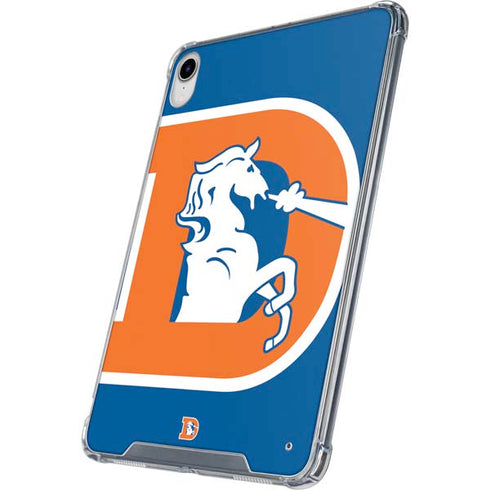 NFL Denver Broncos Retro Logo iPad 11th Gen (2025) Clear Case