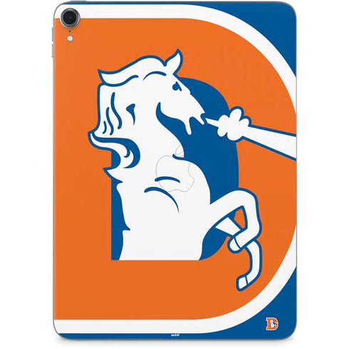 NFL Denver Broncos Retro Logo Apple iPad Pro Skin