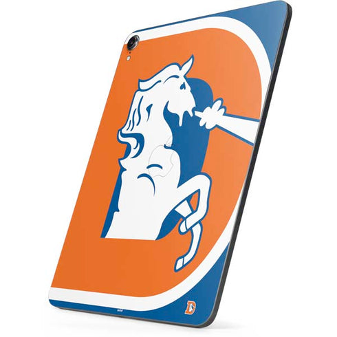 NFL Denver Broncos Retro Logo Apple iPad Pro Skin