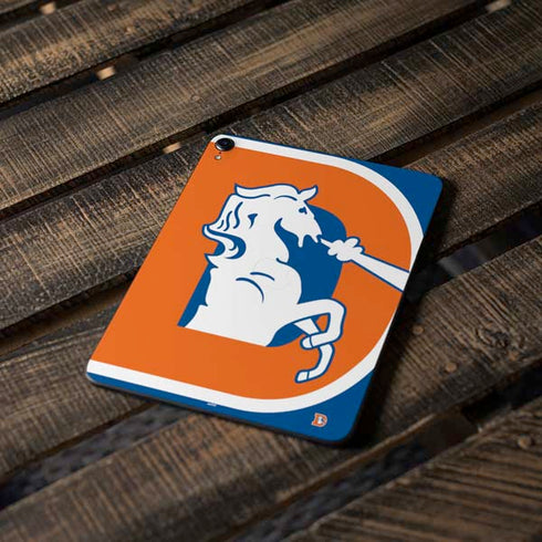 NFL Denver Broncos Retro Logo Apple iPad Pro Skin