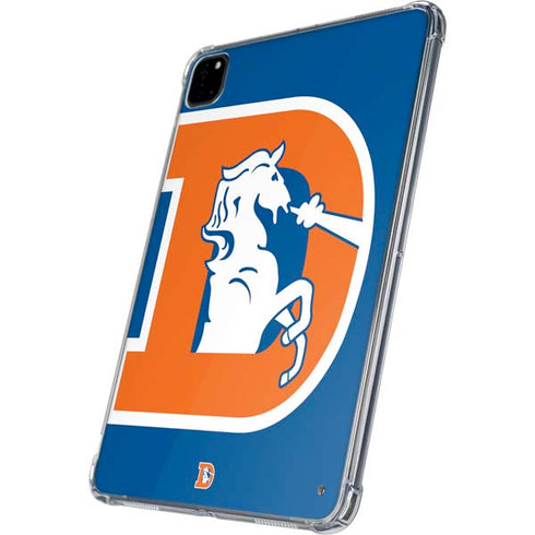 NFL Denver Broncos Retro Logo iPad Pro 11in (2024) Clear Case