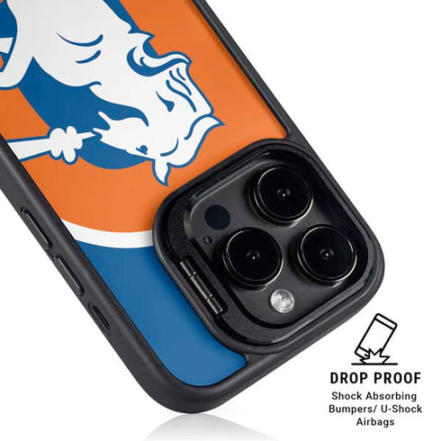 NFL Denver Broncos Retro Logo iPhone 13 Pro Max Kickstand Case