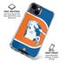 NFL Denver Broncos Retro Logo iPhone 15 Clear Case