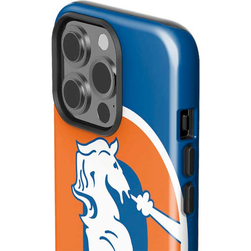 NFL Denver Broncos Retro Logo iPhone 15 Pro Impact Case