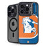 NFL Denver Broncos Retro Logo iPhone 15 Pro Max Kickstand Case