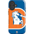 NFL Denver Broncos Retro Logo iPhone 16 Magsafe Impact Case