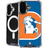 NFL Denver Broncos Retro Logo iPhone 16 Plus MagSafe Case