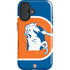 NFL Denver Broncos Retro Logo iPhone 16 Plus Magsafe Impact Case