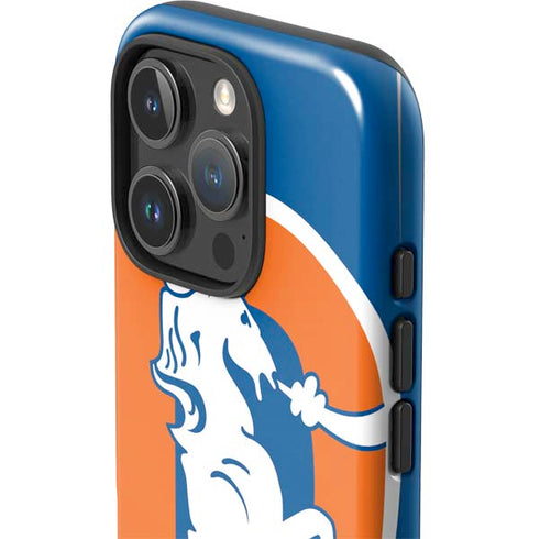 NFL Denver Broncos Retro Logo iPhone 16 Pro Impact Case
