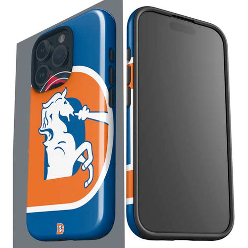 NFL Denver Broncos Retro Logo iPhone 16 Pro Max Impact Case