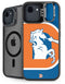NFL Denver Broncos Retro Logo iPhone 16e Kickstand Case