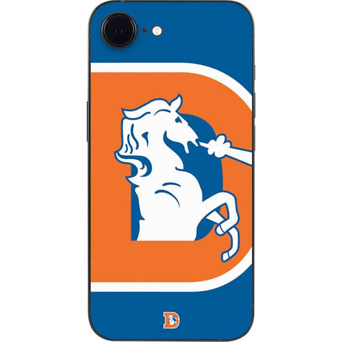 NFL Denver Broncos Retro Logo iPhone 16e Skin