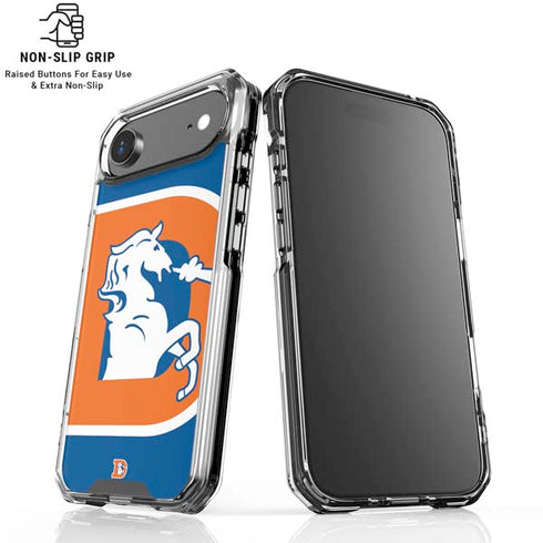 NFL Denver Broncos Retro Logo iPhone 17 Air Clear Case