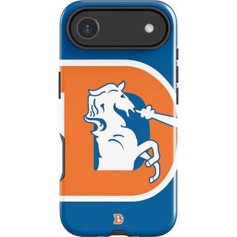 NFL Denver Broncos Retro Logo iPhone 17 Air Impact Case