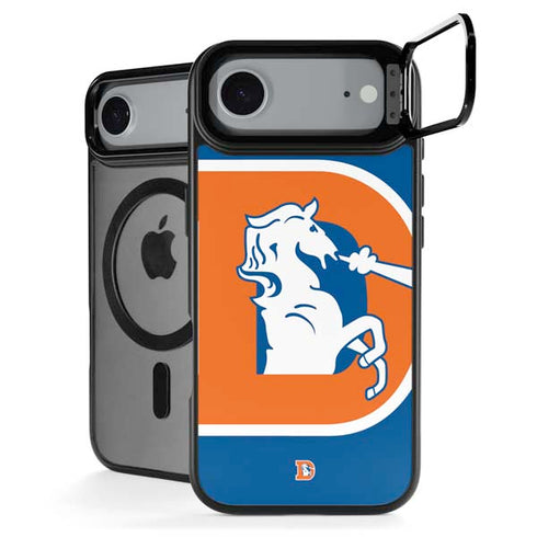 NFL Denver Broncos Retro Logo iPhone 17 Air Kickstand Case