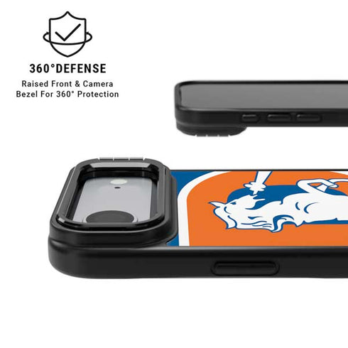 NFL Denver Broncos Retro Logo iPhone 17 Air Kickstand Case