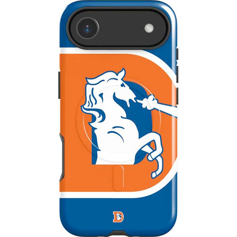 NFL Denver Broncos Retro Logo iPhone 17 Air Magsafe Impact Case