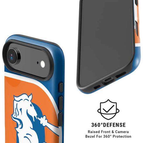 NFL Denver Broncos Retro Logo iPhone 17 Air Magsafe Impact Case
