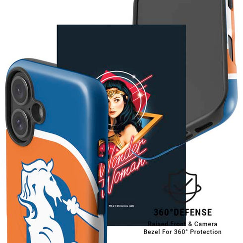 NFL Denver Broncos Retro Logo iPhone 17 Magsafe Impact Case